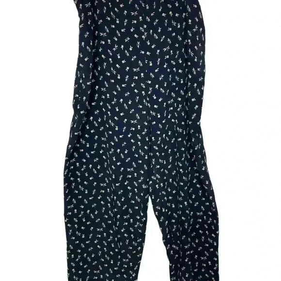 Alfred Dunner Capri Set Top 8 Bottoms 10 Navy Blue - Picture 4 of 5